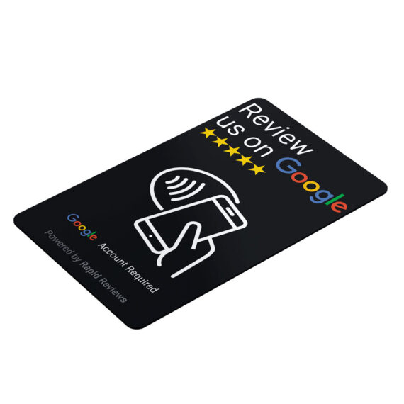 Review us on Google NFC Card