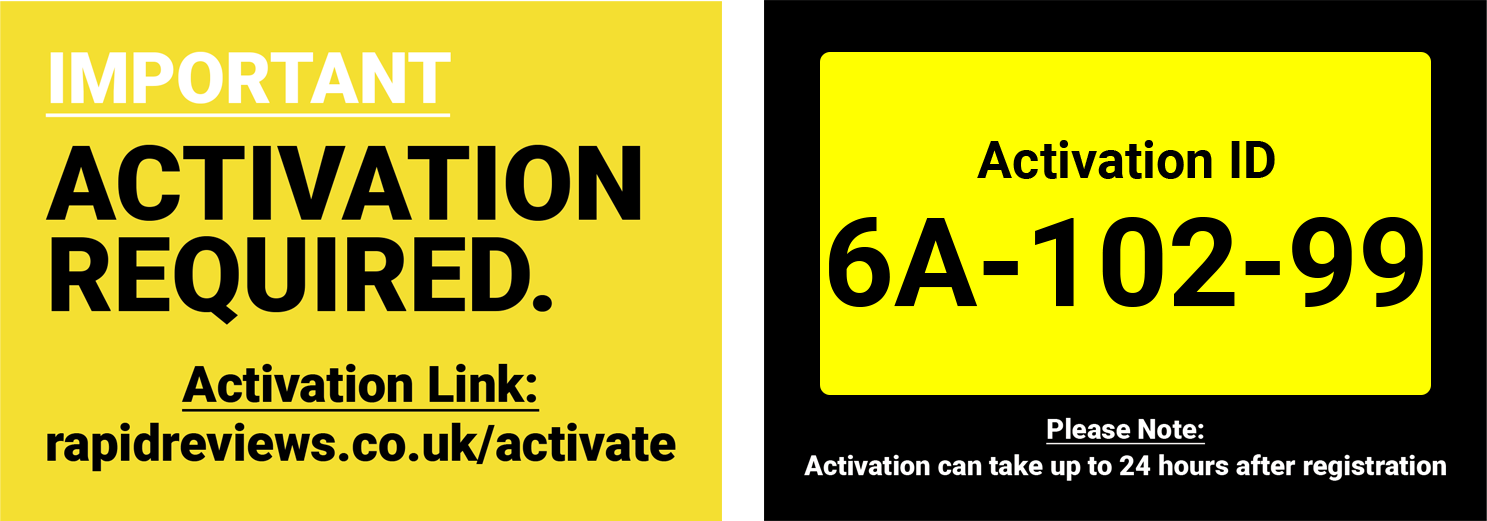 Activate - Rapid Reviews